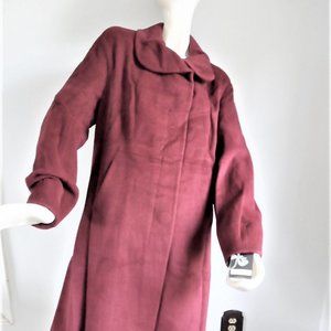 ORWELL COAT  60% ANGORA, 10% CASHMERE, 30% VIRGIN WOOL NWT